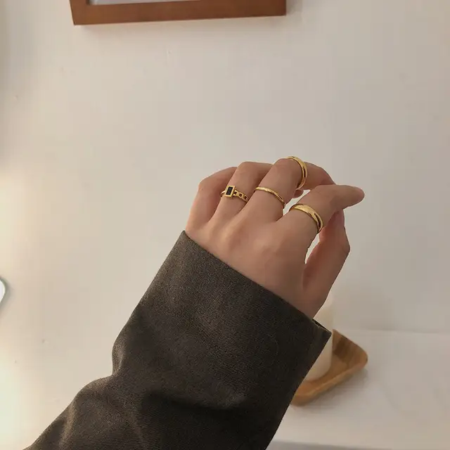 Half Chain Link Ring