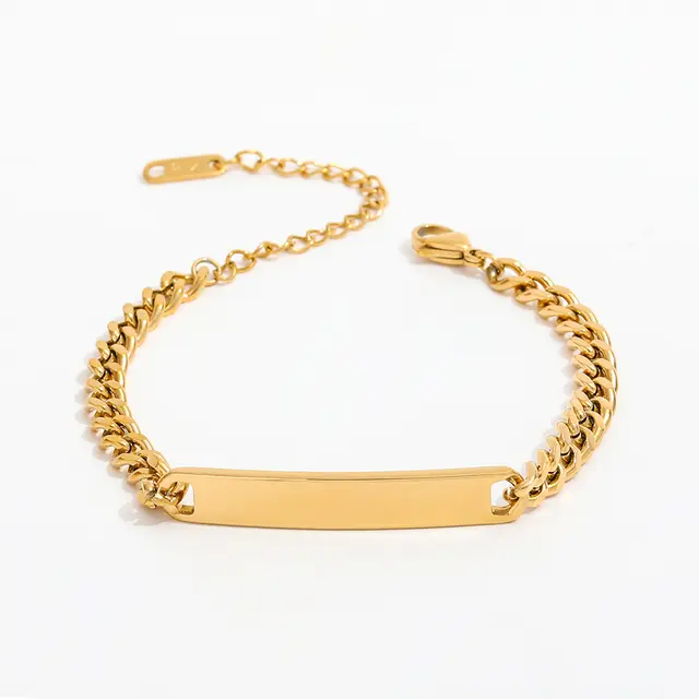 Gold Bar Bracelet