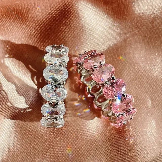 Stackable Eternity Rings