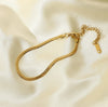 Gold plated Snake Anklet