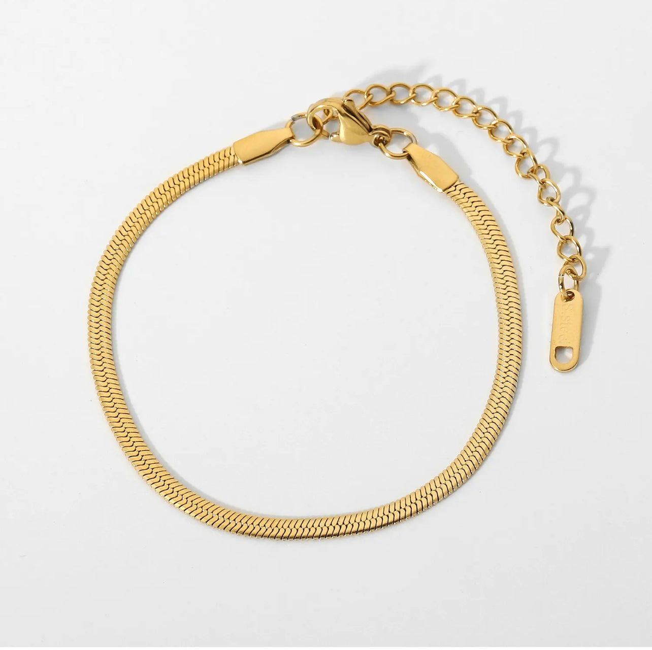 Gold plated Snake Anklet